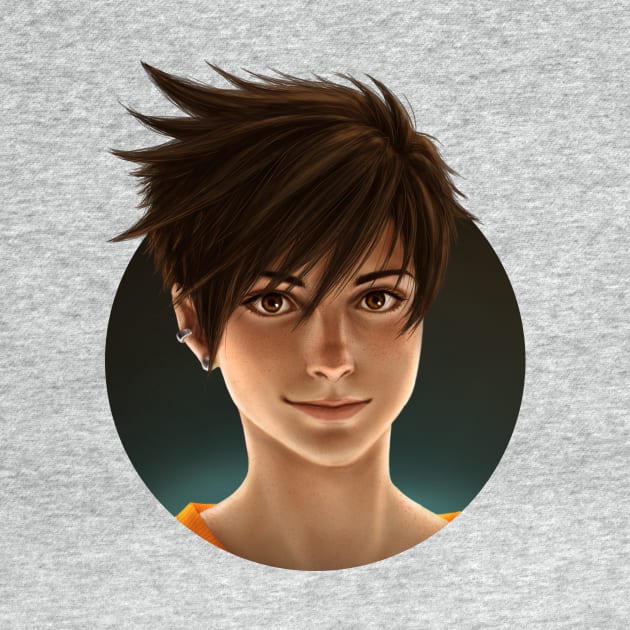 Overwatch - Tracer by trixdraws